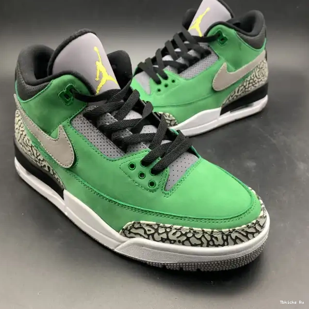 Cheap TBK Air shoes 867493 Oregon PE 3 Ducks Retro Tinker Jordan AJ3 0406